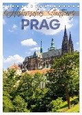 PRAG Historisches Stadtherz (Tischkalender 2024 DIN A5 hoch), CALVENDO Monatskalender - Melanie Viola