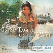 Cover-Bild zum Titel 'In 80 Tagen um die Welt' von 'Jules Verne'