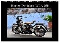 Harley Davidson WLA 750 (Wandkalender 2024 DIN A2 quer), CALVENDO Monatskalender - Ingo Laue