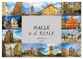 Halle a. d. Saale Impressionen (Wandkalender 2024 DIN A4 quer), CALVENDO Monatskalender - Dirk Meutzner