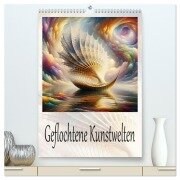 Geflochtene Kunstwelten (hochwertiger Premium Wandkalender 2026 DIN A2 hoch), Kunstdruck in Hochglanz - Dusanka Djeric