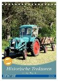 Historische Traktoren (Tischkalender 2024 DIN A5 hoch), CALVENDO Monatskalender - Anja Bagunk