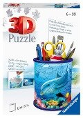 Ravensburger 3D Puzzle 11176 - Utensilo Unterwasserwelt - 54 Teile - Stiftehalter für Tierliebhaber ab 6 Jahren, Schreibtisch-Organizer für Kinder - 