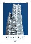 Frankfurt Turmvisionen (Tischkalender 2024 DIN A5 hoch), CALVENDO Monatskalender - Dieter Meyer