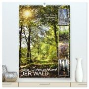 Mein Sehnsuchtsort, der Wald (hochwertiger Premium Wandkalender 2025 DIN A2 hoch), Kunstdruck in Hochglanz - Sabine Löwer