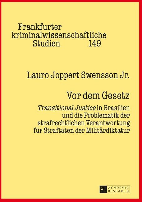 Vor dem Gesetz - Lauro Joppert Swensson Jr.