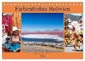 Farbenfrohes Bolivien (Tischkalender 2024 DIN A5 quer), CALVENDO Monatskalender - Marianne Drews