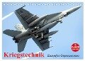 Kriegstechnik. Kampfjet-Impressionen (Tischkalender 2024 DIN A5 quer), CALVENDO Monatskalender - Elisabeth Stanzer