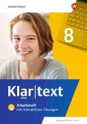 Cover-Bild zum Titel 'Klartext 8. Arbeitsheft mit interaktiven Übungen. Differenzierende Ausgabe für Nordrhein-Westfalen' von ''