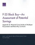 F-35 Block Buy-An Assessment of Potential Savings - Mark A Lorell, Abby Doll, Thomas Whitmore