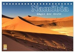 Namibia - Magie der Weite (Tischkalender 2026 DIN A5 quer), CALVENDO Monatskalender - Dirk Stamm
