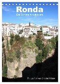Ronda, die Schöne Andalusiens (Tischkalender 2024 DIN A5 hoch), CALVENDO Monatskalender - Kunstmotivation GbR Wilson