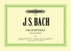 Cover-Bild zum Titel 'Orgelwerke in 9 Bänden - Band 4' von 'Johann Sebastian Bach'