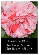 Cover-Bild zum Titel 'Sprüche und Zitate berühmter Personen über Blumen und Natur (Wandkalender 2026 DIN A2 hoch), CALVENDO Monatskalender' von 'Sven Herkenrath'