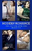 Cover-Bild zum Titel 'Modern Romance Collection: April 2018 Books 1 - 4' von 'Lynne Graham, Dani Collins, Caitlin Crews, Melanie Milburne'