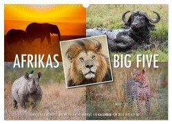 Emotionale Momente: Afrikas Big Five (Wandkalender 2026 DIN A3 quer), CALVENDO Monatskalender - Ingo Gerlach GDT