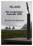 Island - Der Laugavegur-Kalender 2026 (Wandkalender 2026 DIN A2 hoch), CALVENDO Monatskalender - Frank Tschöpe