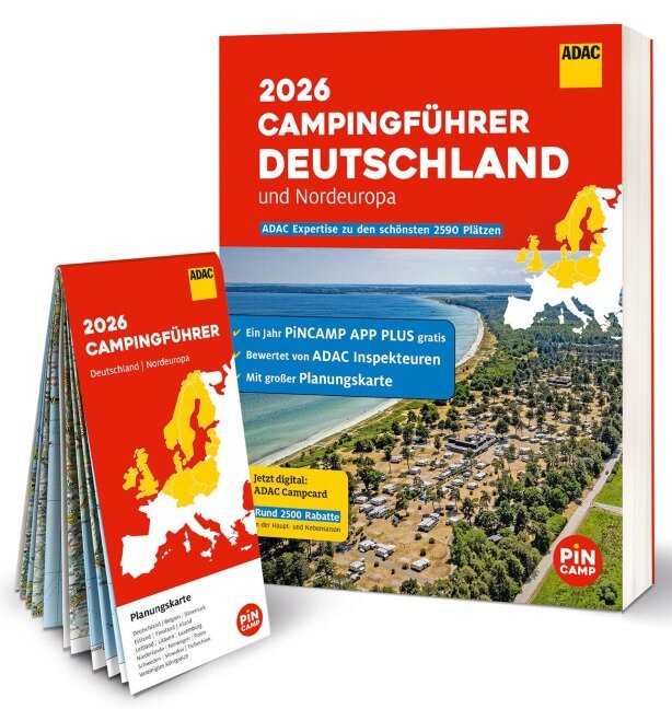 ADAC Campingführer Deutschland/Nordeuropa 2026 - 