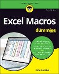 Cover-Bild zum Titel 'Excel Macros For Dummies' von 'Dick Kusleika'