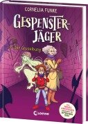 Cover-Bild zum Titel 'Gespensterjäger in der Gruselburg (Band 3) - Mit 8 neu illustrierten Farbseiten' von 'Cornelia Funke'