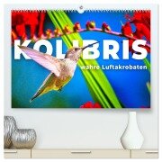 Kolibris - wahre Luftakrobaten (hochwertiger Premium Wandkalender 2026 DIN A2 quer), Kunstdruck in Hochglanz - Happy Monkey