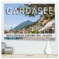 GARDASEE Idyllisches Limone sul Garda (hochwertiger Premium Wandkalender 2024 DIN A2 quer), Kunstdruck in Hochglanz - Melanie Viola