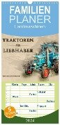 Familienplaner 2024 - Traktoren für Liebhaber mit 5 Spalten (Wandkalender, 21 x 45 cm) CALVENDO - Peter Roder