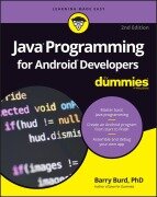 Cover-Bild zum Titel 'Java Programming for Android Developers for Dummies' von 'Barry Burd'