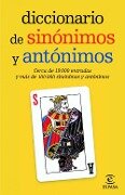 Diccionario de sinónimos y antónimos - S. A. Espasa Calpe