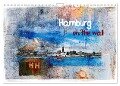 Hamburg on the wall (Wandkalender 2024 DIN A4 quer), CALVENDO Monatskalender - Carmen Steiner