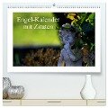 Engel-Kalender mit Zitaten (hochwertiger Premium Wandkalender 2025 DIN A2 quer), Kunstdruck in Hochglanz - Tanja Riedel