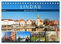 Lindau - Bayerische Riviera (Tischkalender 2024 DIN A5 quer), CALVENDO Monatskalender - Crystallights By Sylvia Seibl