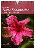Zarte Schönheiten - Feine Hibiskusblüten (Wandkalender 2024 DIN A4 hoch), CALVENDO Monatskalender - Bianca Schumann
