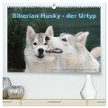 Siberian Husky - der Urtyp (hochwertiger Premium Wandkalender 2024 DIN A2 quer), Kunstdruck in Hochglanz - Michael Ebardt