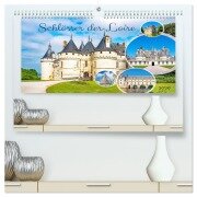 Schlösser der Loire (hochwertiger Premium Wandkalender 2026 DIN A2 quer), Kunstdruck in Hochglanz - Nina Schwarze