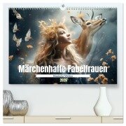 Märchenhafte Fabelfrauen (hochwertiger Premium Wandkalender 2026 DIN A2 quer), Kunstdruck in Hochglanz - Daniela Tapper