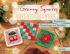 Cover-Bild zum Titel 'Der Granny-Squares-Adventskalender' von 'Inga Borges, @Byfrauline'