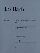 Cover-Bild zum Titel 'The Well-Tempered Clavier Part II BWV 870-893' von 'Johann Sebastian Bach'