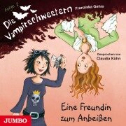 Cover-Bild zum Titel 'Die Vampirschwestern. Eine Freundin zum Anbeißen [Band 1]' von 'Franziska Gehm'