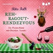 Cover-Bild zum Titel 'Rehragout-Rendezvous' von 'Rita Falk'