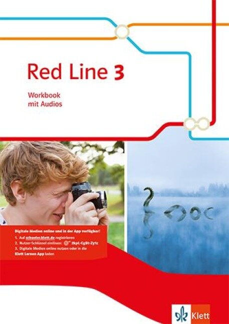 Red Line 3.  Workbook mit Audios Klasse 7 - 