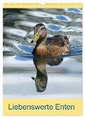 Liebenswerte Enten (Wandkalender 2024 DIN A3 hoch), CALVENDO Monatskalender - Kattobello Kattobello