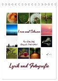 Lyrik und Fotografie - Lesen und Schauen (Tischkalender 2024 DIN A5 hoch), CALVENDO Monatskalender - Heike Stolz Hultsch