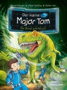 Cover-Bild zum Titel 'Der kleine Major Tom. Band 19. Die Dinos greifen an!' von 'Bernd Flessner, Peter Schilling'