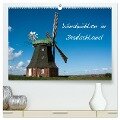Windmühlen in Deutschland (hochwertiger Premium Wandkalender 2024 DIN A2 quer), Kunstdruck in Hochglanz - Frauke Scholz