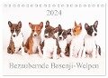 Bezaubernde Basenji-Welpen (Tischkalender 2024 DIN A5 quer), CALVENDO Monatskalender - Angelika Joswig