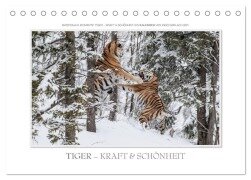 Cover-Bild zum Titel 'Emotionale Momente: Tiger - Kraft & Schönheit. / CH-Version (Tischkalender 2026 DIN A5 quer), CALVENDO Monatskalender' von 'Ingo Gerlach GDT'