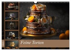 Feine Torten (Wandkalender 2025 DIN A3 quer), CALVENDO Monatskalender - Dirk Meutzner
