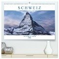 Schweiz - Vom Hochgebirge zu Palmen (hochwertiger Premium Wandkalender 2024 DIN A2 quer), Kunstdruck in Hochglanz - Joana Kruse