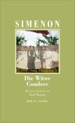 Cover-Bild zum Titel 'Die Witwe Couderc' von 'Georges Simenon'